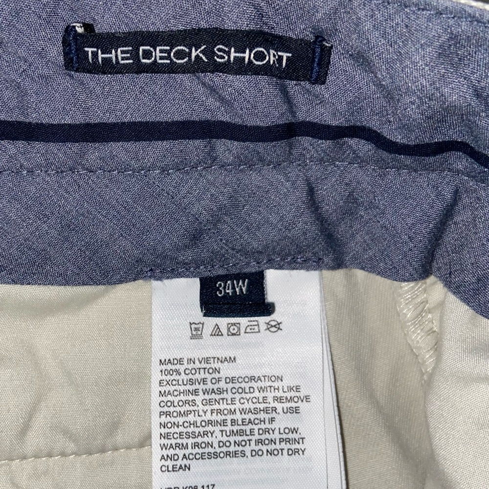 Nautica Men’s Khaki Shorts 34W - Picture 5 of 10